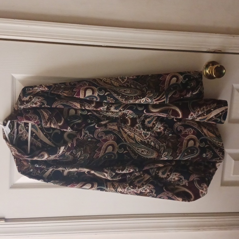 Alfred Dunner size 18 red and blue